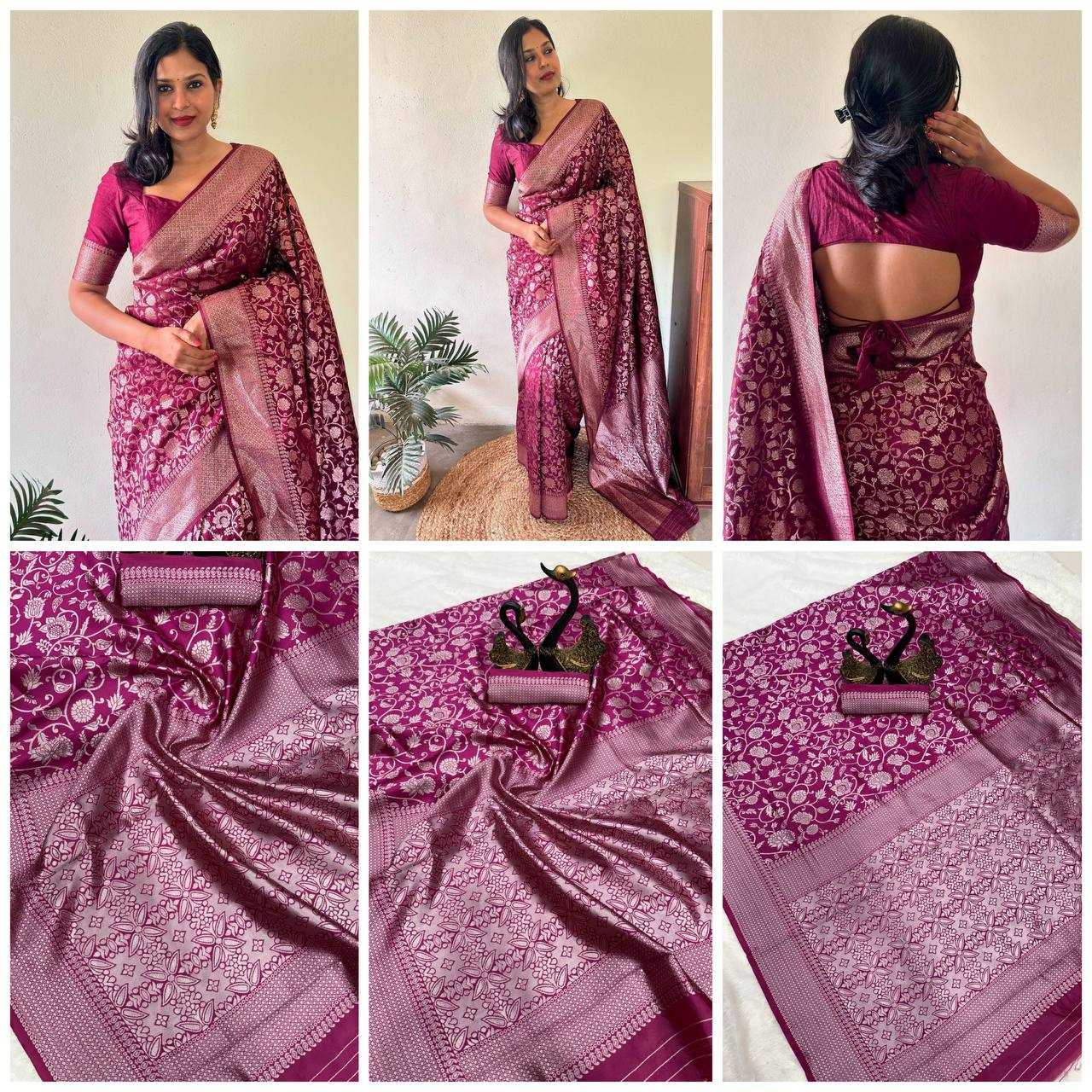 YNF BANARASI SOFT SILK RIN179 766 SAREES WHOLESALE BANARASI SILK PURE ZARI SILK SILK SAREE FOR WEDDING SAREES MANUFACTURER - Deevit International