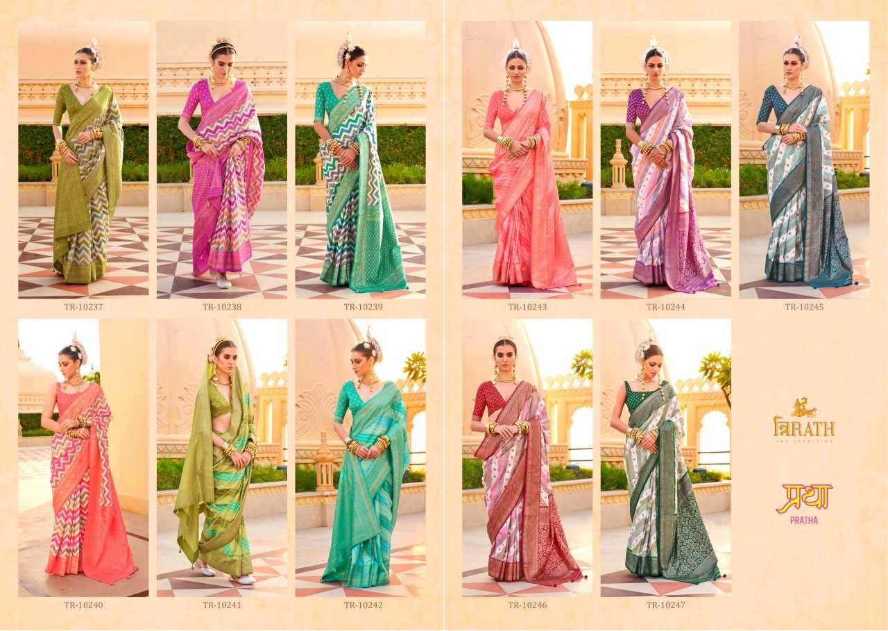 YNF CHINON KESH113 Pratha CLOTHING BRANDS WHOLESALE TRIRATH SAREES MANUFACTURER