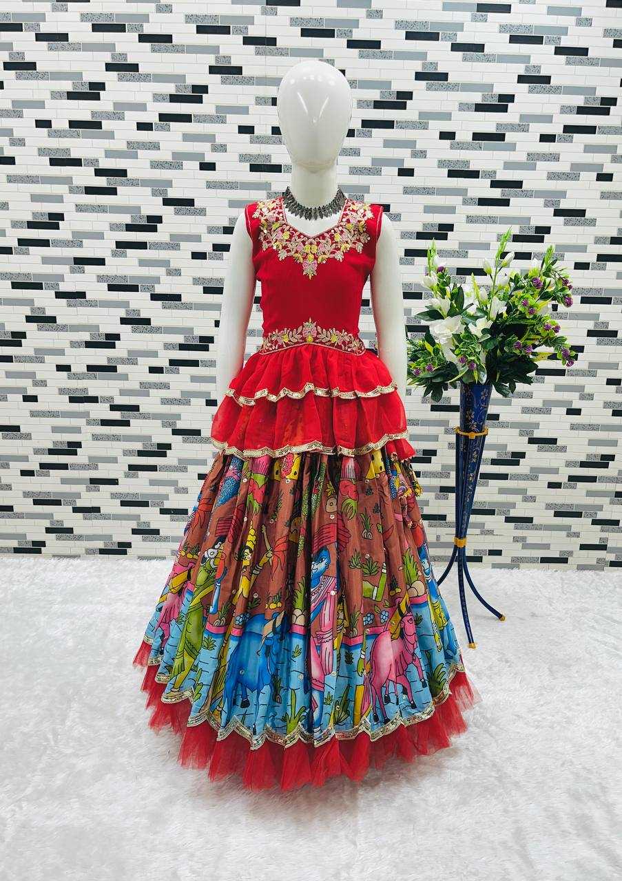 YNF GEORGETTE RIN154 189 KIDS WEAR WHOLESALE KIDS LEHENGA KIDS TRADITIONAL OUTFITS KIDS LEHENGA CHOLI KIDS FESTIVE WEAR KIDS WEDDING OUTFITS MANUFACTURER