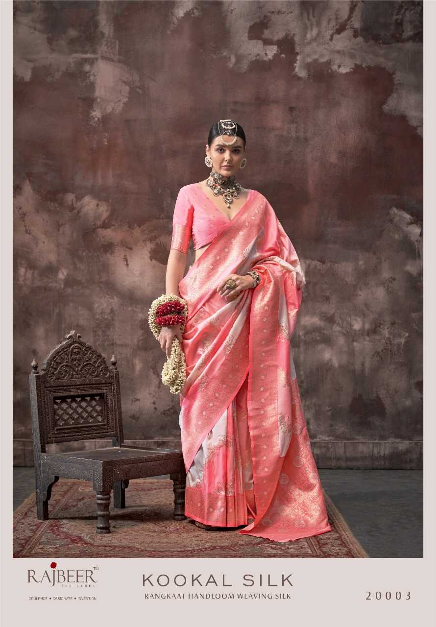 YNF HANDLOOM SILK RAJBEER KESH235 20000 SERIES CLOTHING BRANDS WHOLESALE SAREES MANUFACTURER - Deevit International