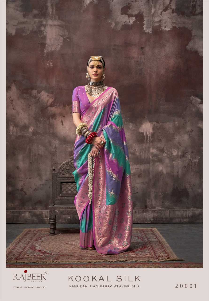 YNF HANDLOOM SILK RAJBEER KESH235 20000 SERIES CLOTHING BRANDS WHOLESALE SAREES MANUFACTURER - Deevit International