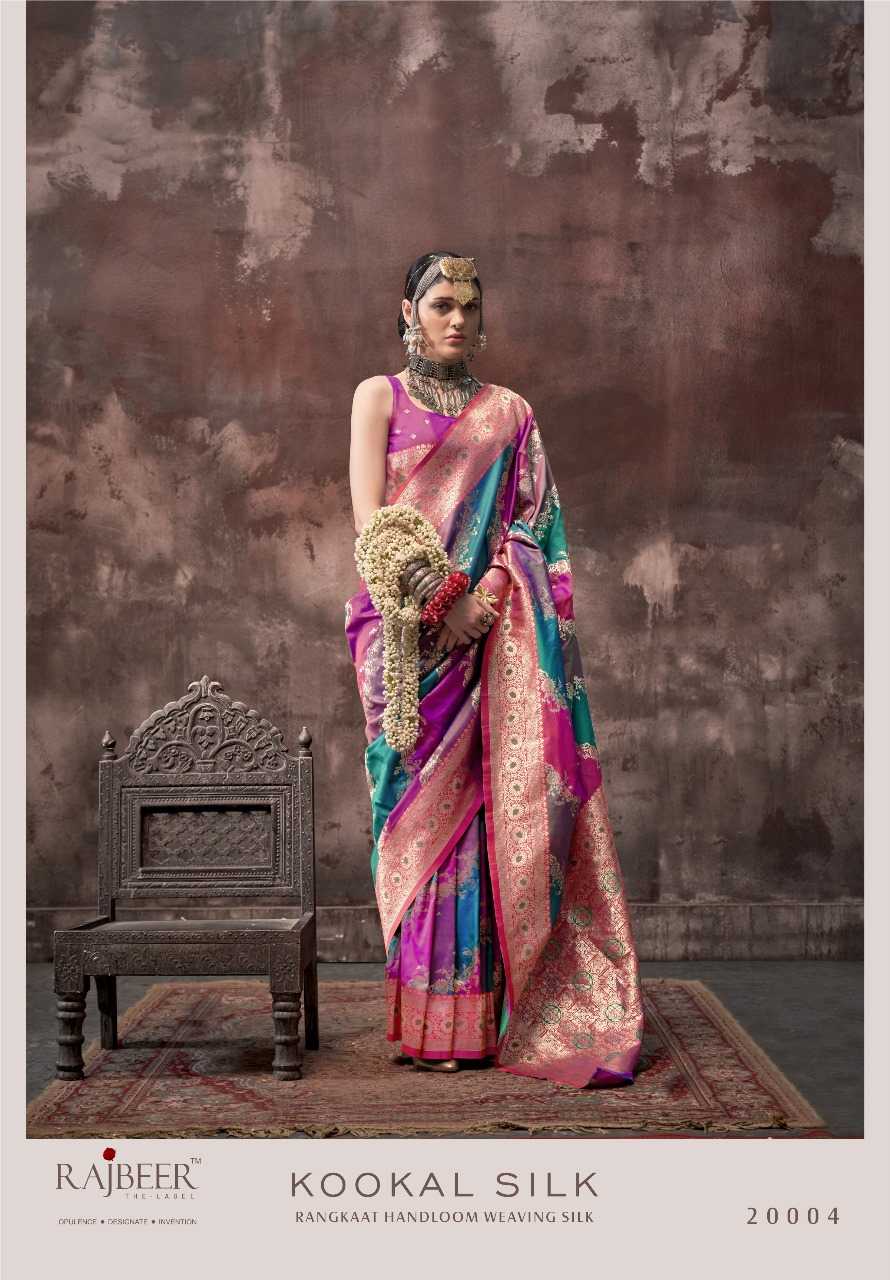 YNF HANDLOOM SILK RAJBEER KESH235 20000 SERIES CLOTHING BRANDS WHOLESALE SAREES MANUFACTURER - Deevit International