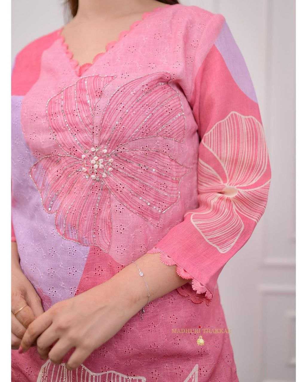 YNF MUSLIN KESH209 BHC01 SUITS & DRESSES WHOLESALE LADIES ZARI WORK PINK SALWAR SUIT MANUFACTURER