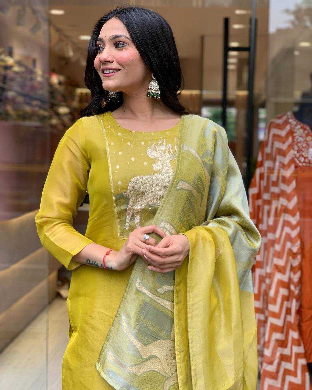 YNF PREMIUM ROMAN SILK KESH211 LDY103 SUITS & DRESSES WHOLESALE ZARI WORK SILK LONG KURTI SUITS MANUFACTURE 