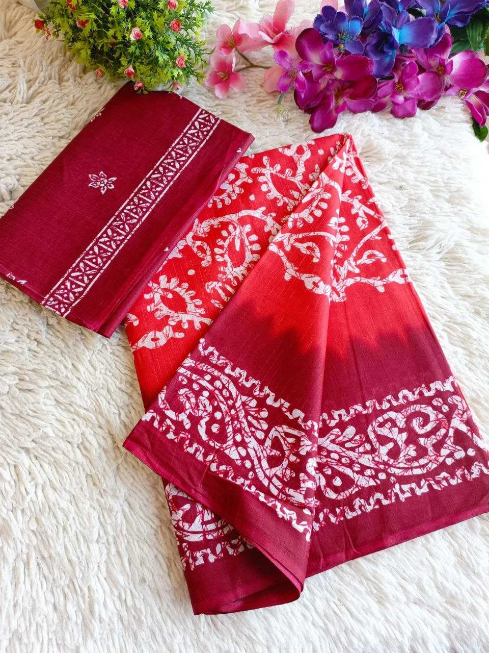 YNF SILK COTTON KESH172 LKC03 SAREES WHOLESALE PRINTED OFFICE WEAR COTTON LINEN SAREES MANUFACTURER - Deevit International