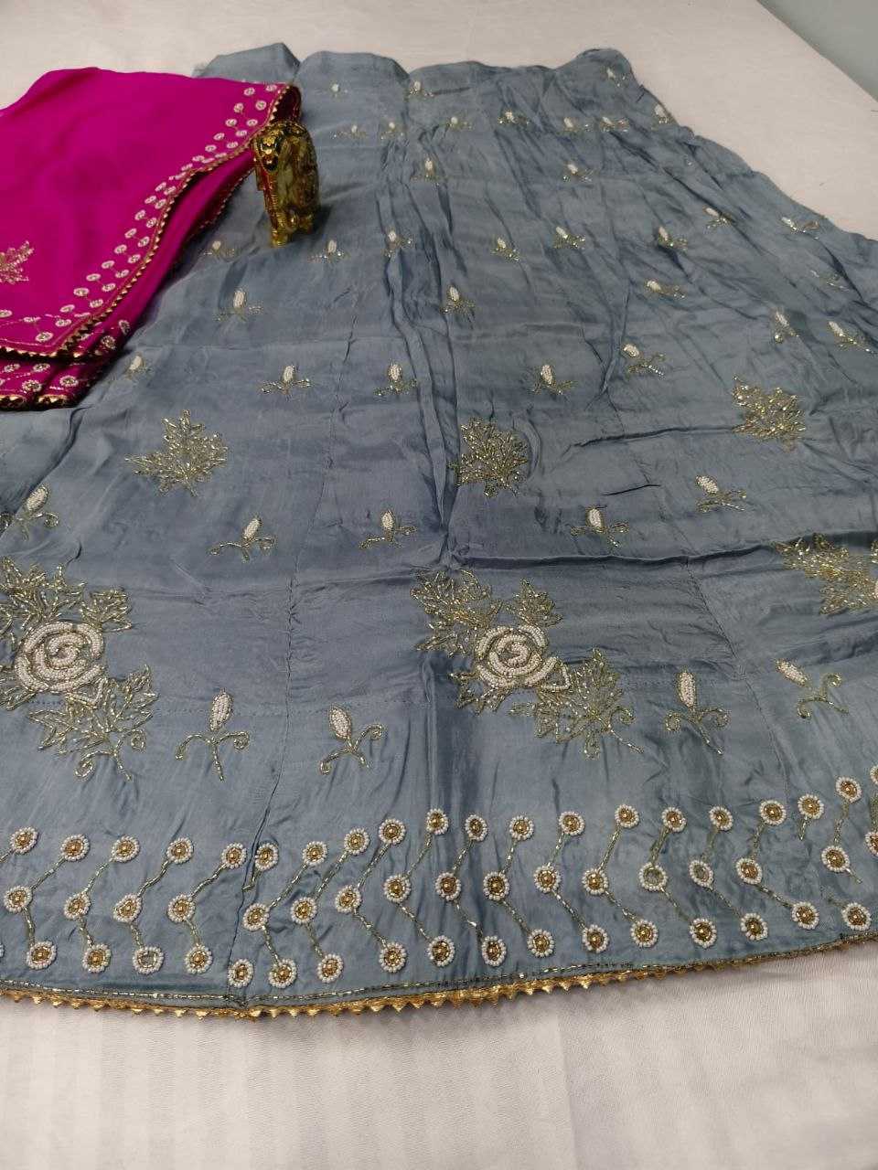 YNF SILK KESH179 AHB95 LEHENGAS WHOLESALE TRADITIONAL LEHENGA SILK LEHENGA RAJAWADA LEHENGA MANUFACTURER