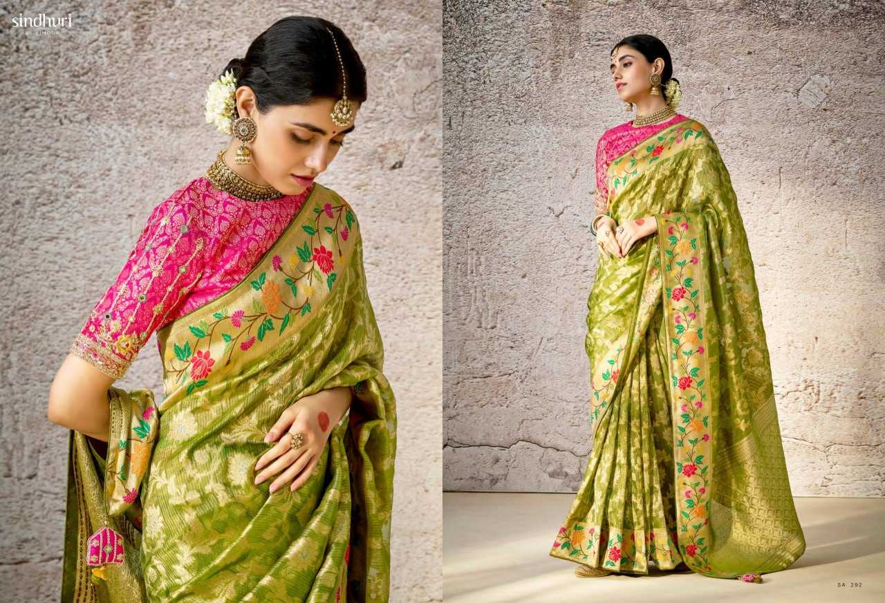 YNF SOFT SILK SINDHURI KESH235 KAASHI CLOTHING BRANDS WHOLESALE SAREES MANUFACTURER    - Deevit International