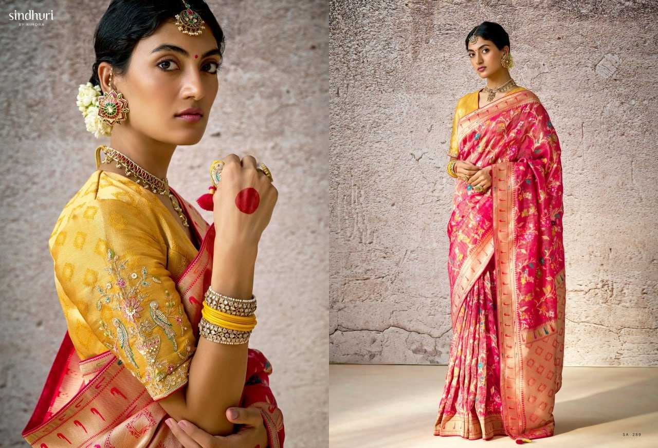 YNF SOFT SILK SINDHURI KESH235 KAASHI CLOTHING BRANDS WHOLESALE SAREES MANUFACTURER    - Deevit International