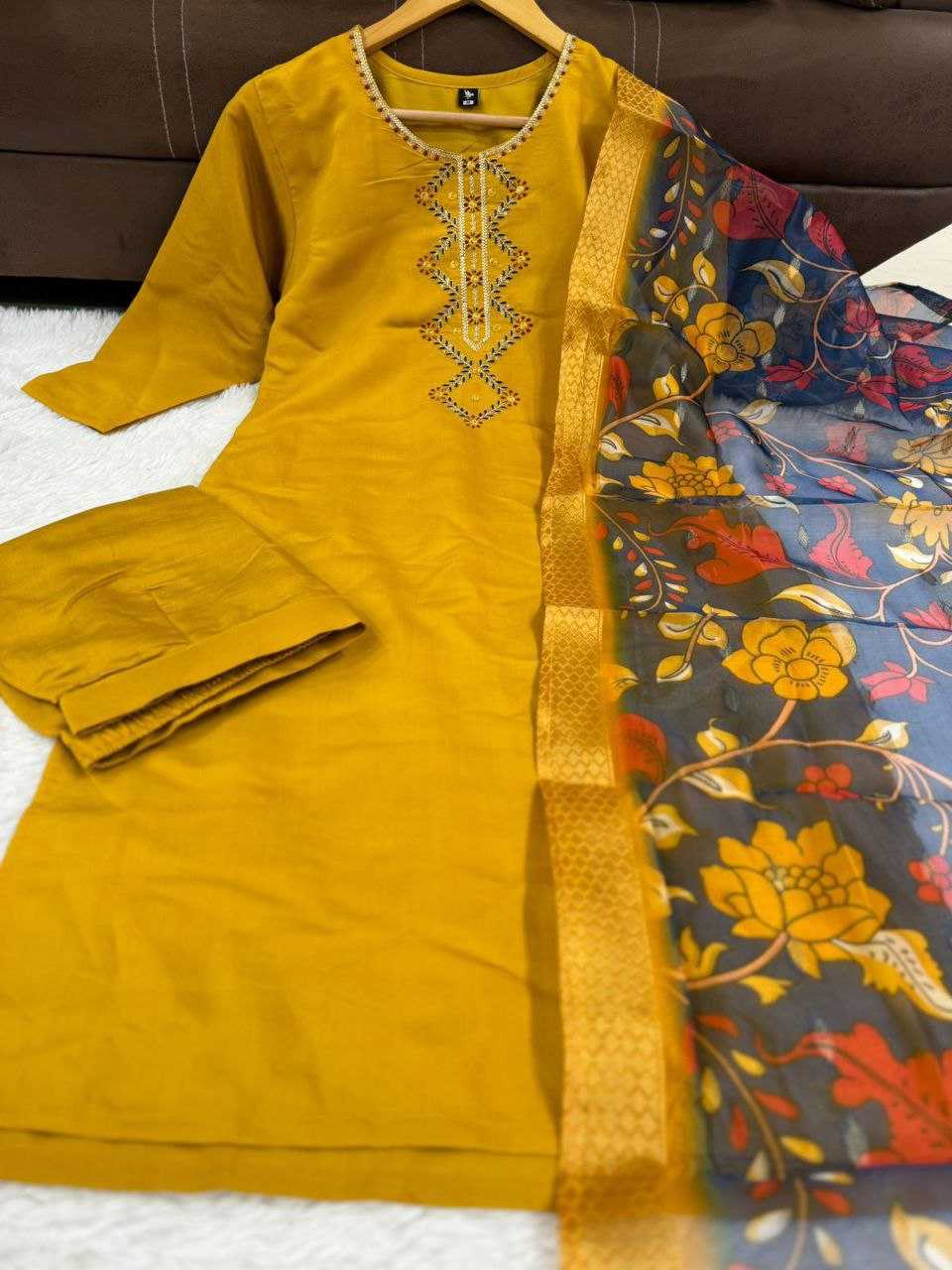 YNF VISCOSE CHANDERI KESH214 273 SUITS & DRESSES WHOLESALE CHANDERI LONG KURTI YELLOW SALWAR SUITS MANUFACTURER