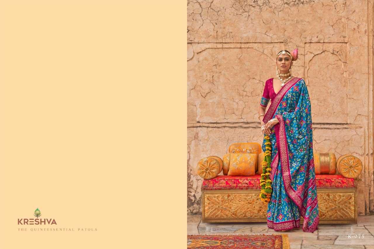 YNF VISCOSE KESH113  Yug Patola CLOTHING BRANDS WHOLESALE KRESHVA SAREES MANUFACTURER - Deevit International