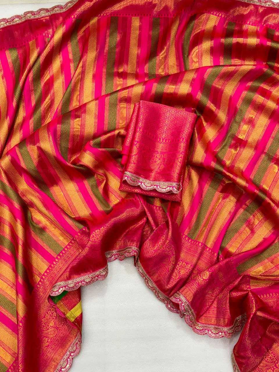 YNF BANARASI SOFT SILK KESH213 RIN15 SILK SAREES WHOLESALE BANARASI SILK SAREE FOR WEDDINGS RED SILK SAREES MANUFACTURER - Deevit International