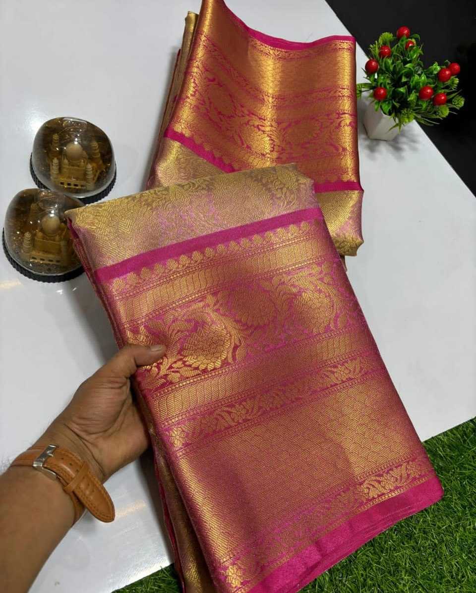 YNF BANARASI SOFT SILKKESH131 RANIGANJ Vol-2 SAREES WHOLESALE BANARASI SILK PURE ZARI BORDER SILK TRADITIONAL FESTIVEL SILK SAREES MANUFACTURER - Deevit International