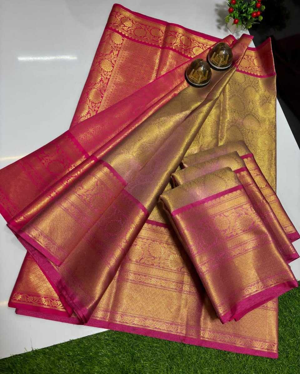 YNF BANARASI SOFT SILKKESH131 RANIGANJ Vol-2 SAREES WHOLESALE BANARASI SILK PURE ZARI BORDER SILK TRADITIONAL FESTIVEL SILK SAREES MANUFACTURER - Deevit International