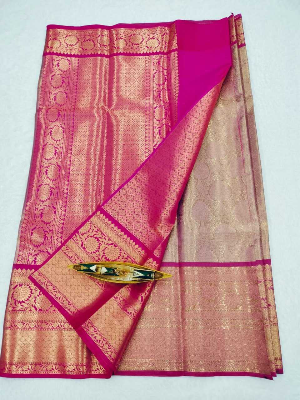 YNF BANARASI SOFT SILKKESH131 RANIGANJ Vol-2 SAREES WHOLESALE BANARASI SILK PURE ZARI BORDER SILK TRADITIONAL FESTIVEL SILK SAREES MANUFACTURER - Deevit International