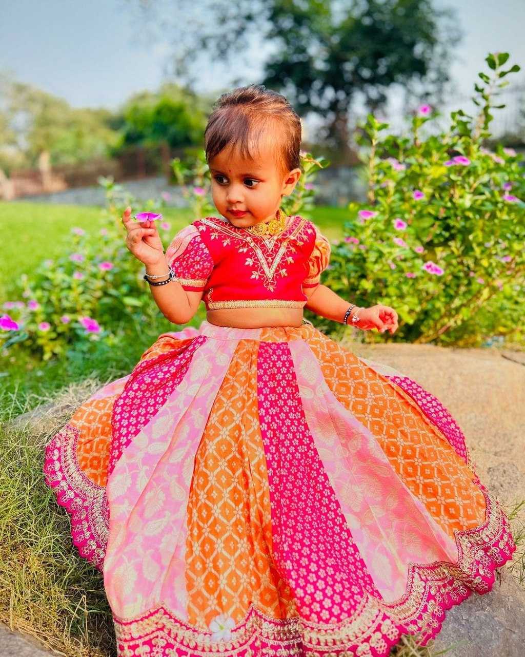 YNF BANGLORI SILK KESH109 RRKT97 KIDS WEAR WHOLESALE KIDS LEHENGA KIDS TRADITIONAL OUTFITS KIDS LEHENGA CHOLI KIDS FESTIVE WEAR KIDS WEDDING OUTFITS MANUFACTURER - Deevit International