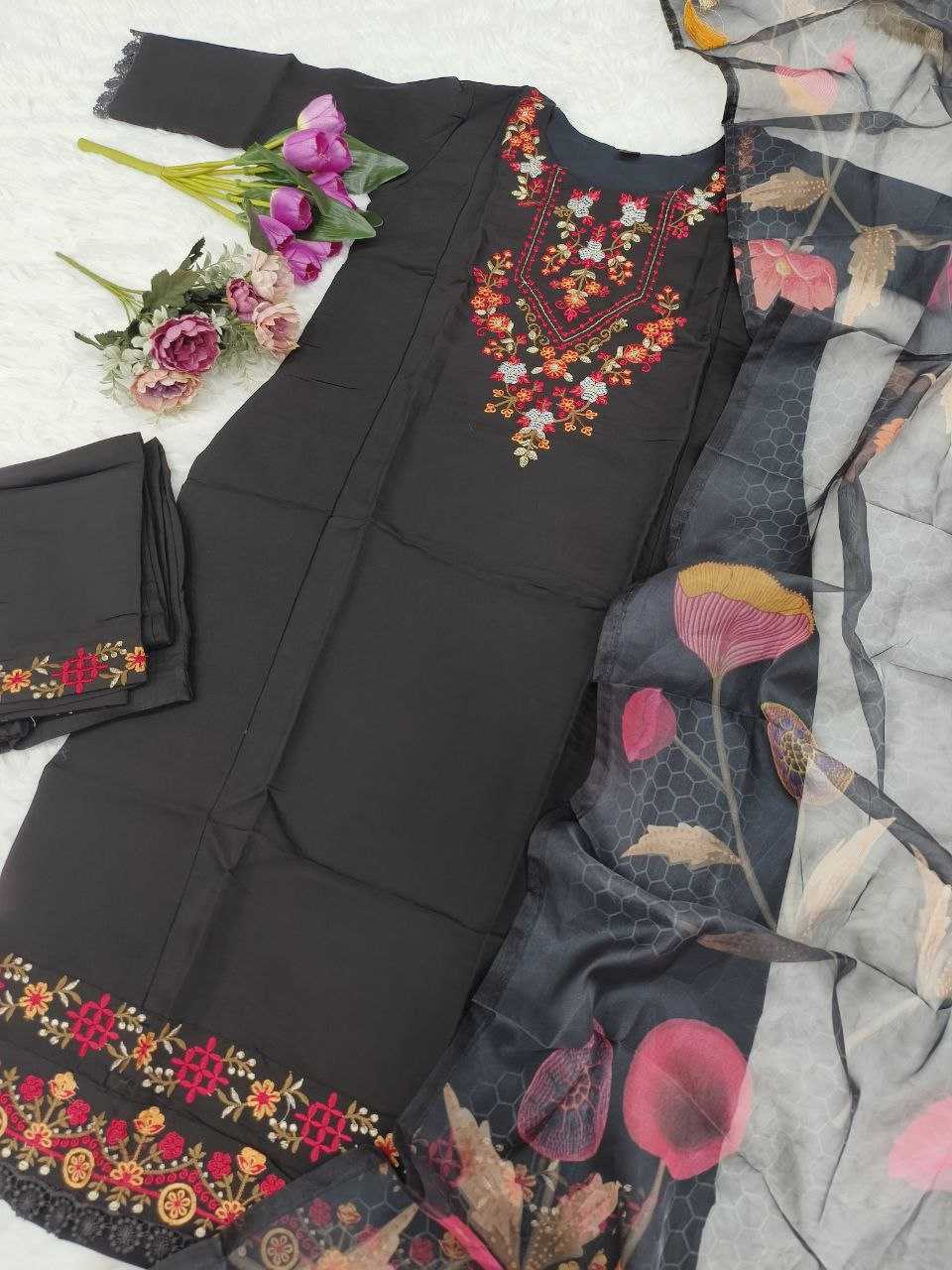 YNF CHANDERI COTTON KESH174 KALINI SUITS & DRESSES WHOLESALE LONG KURTI EMBROIDERY CHANDERI LADIES SALWAR SUITS MANUFACTURE - Deevit International