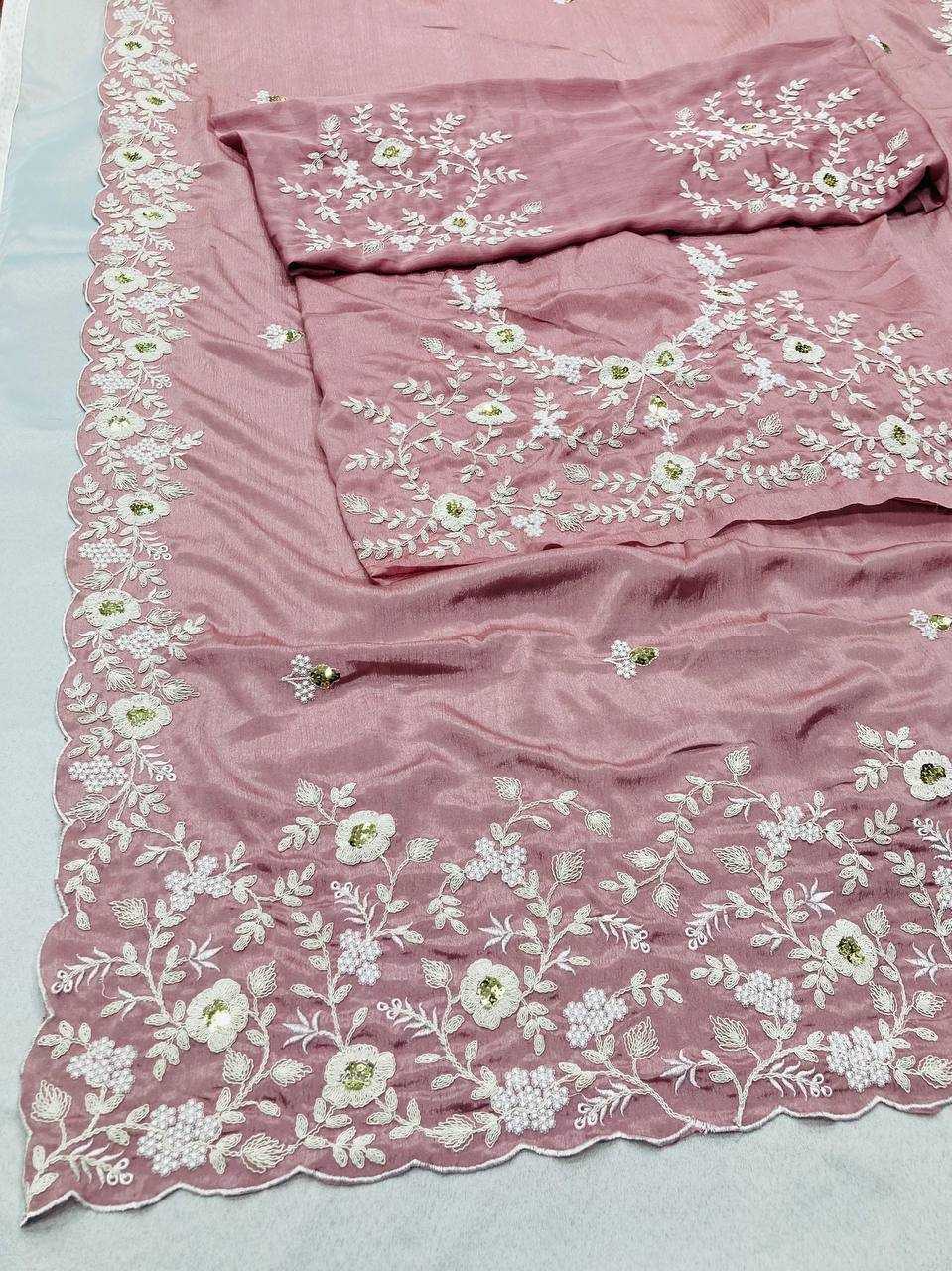 YNF CHINON SILK RIN188 Bhakti WHOLESALE PARTY WEAR TRADITIONAL DESIGNER LADIES  SAREES MANUFACTURER - Deevit International