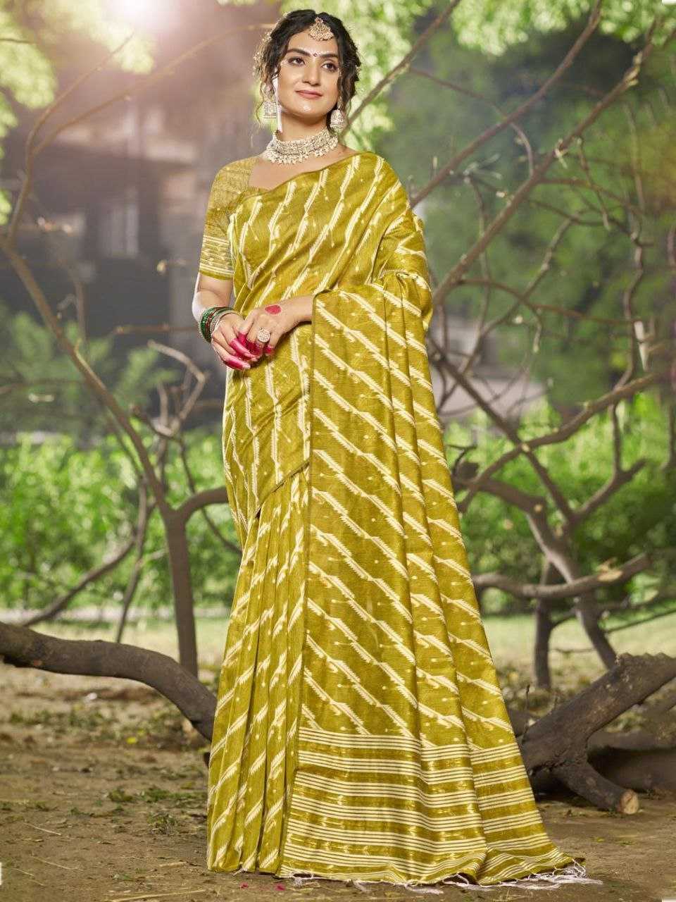 YNF COTTON BUNAWAT RIN195 VOL-02 CLOTHING BRANDS WHOLESALE SAREES MANUFACTURER - Deevit International