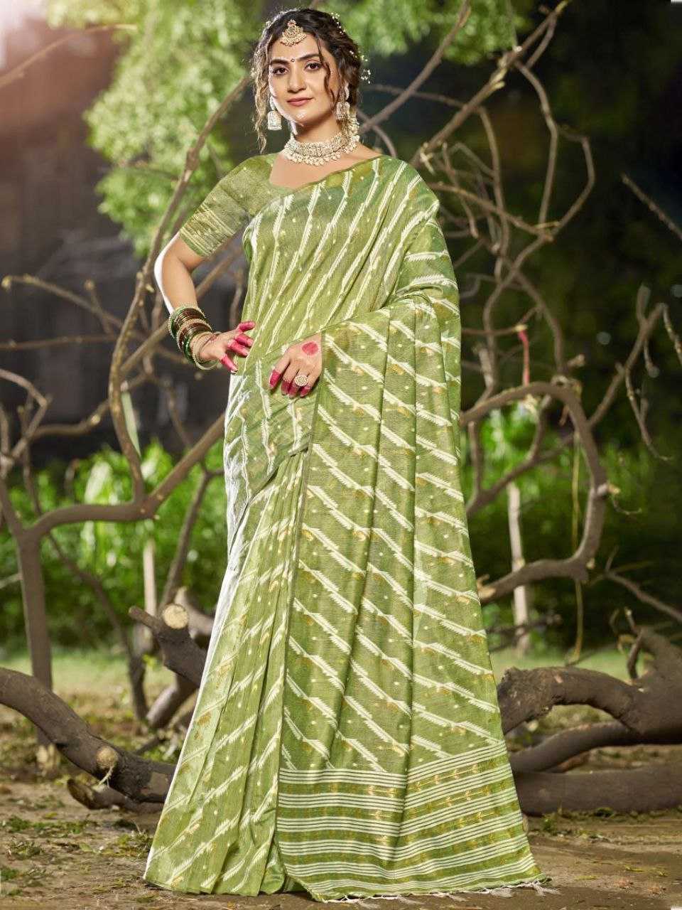 YNF COTTON BUNAWAT RIN195 VOL-02 CLOTHING BRANDS WHOLESALE SAREES MANUFACTURER - Deevit International