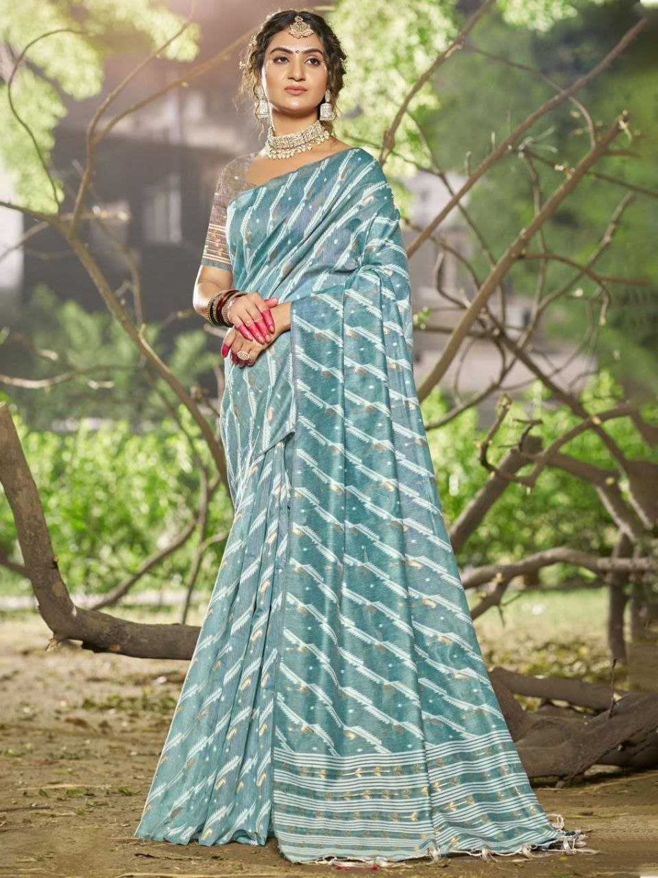 YNF COTTON BUNAWAT RIN195 VOL-02 CLOTHING BRANDS WHOLESALE SAREES MANUFACTURER - Deevit International