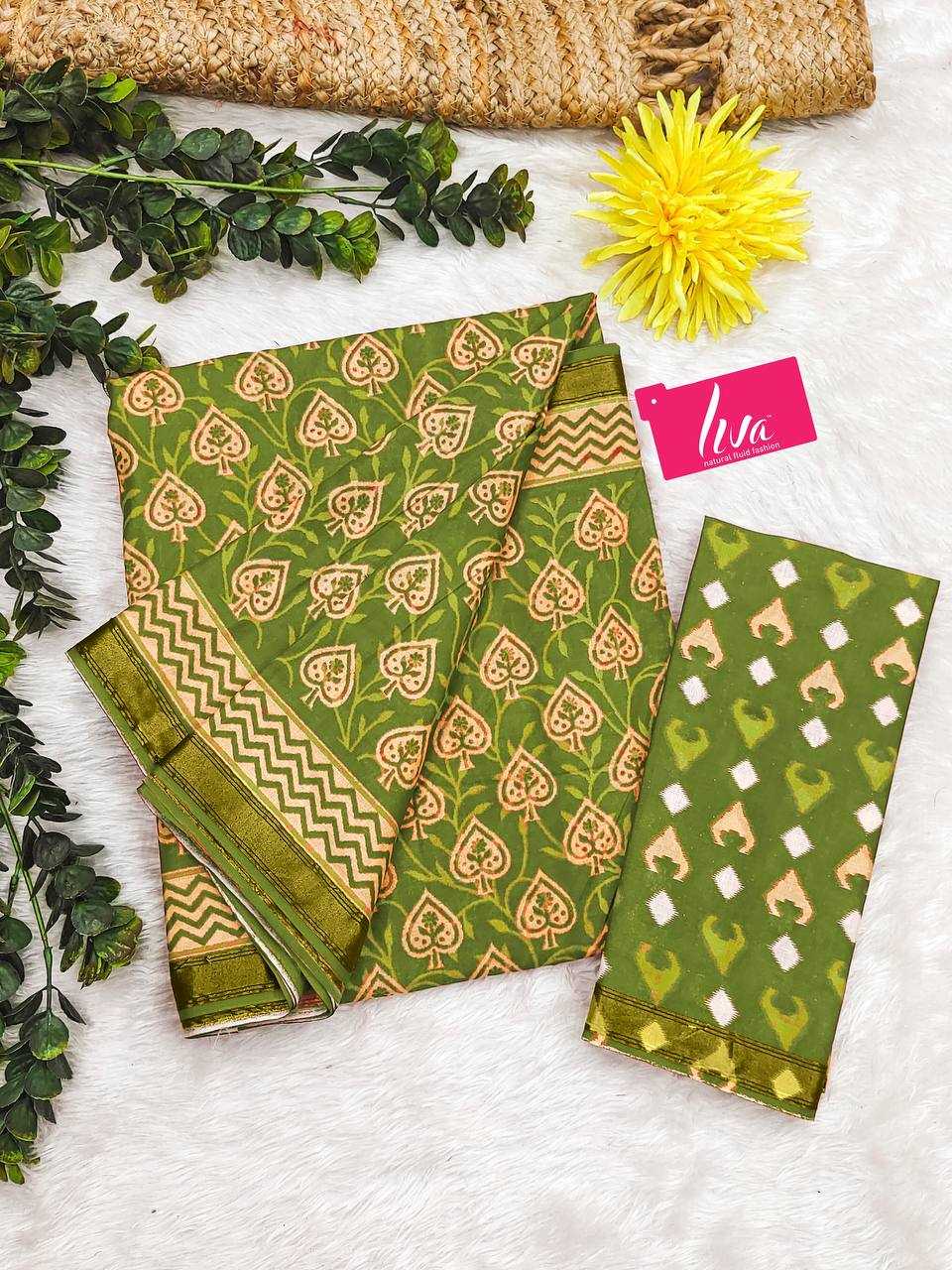 YNF COTTON KESH244 613 SAREES WHOLESALE PRINTED LADIES COTTON LINEN SAREES MANUFACTURER - Deevit International