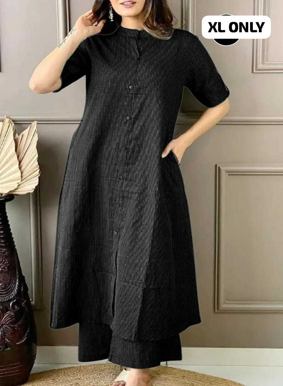 YNF COTTON KESH258 VDA20 KURTIS WHOLESALE COTTON ROUND NECK KURTI WITH PALAZZO KURTIS MANUFACTURER - Deevit International