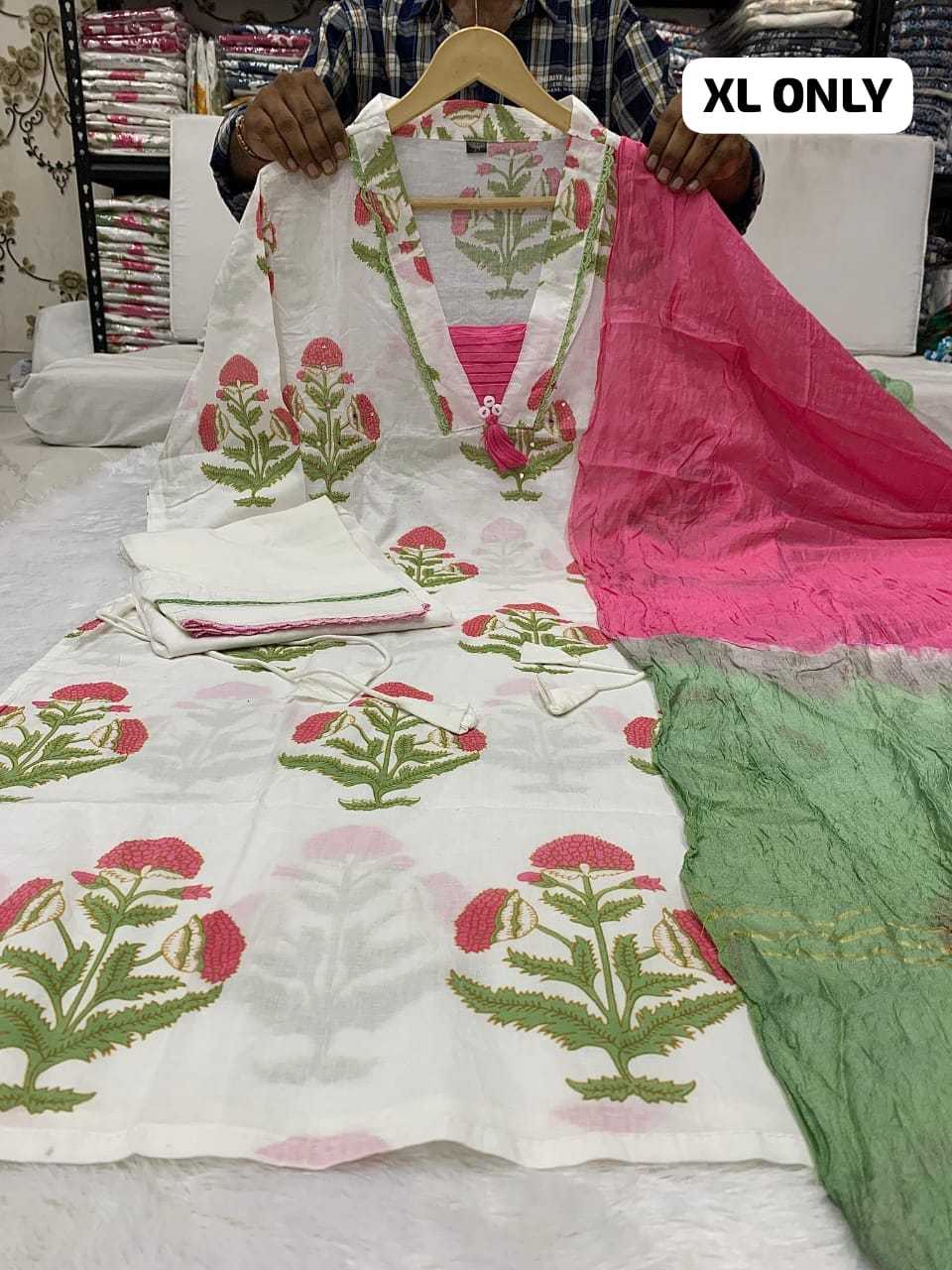 YNF COTTON KESH258 VDA22 SUITS & DRESSES WHOLESALE PRINTED DESIGNER PARTY WEAR LADIES COTTON SUITS MANUFACTURE - Deevit International