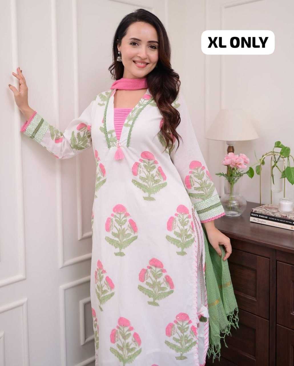 YNF COTTON KESH258 VDA22 SUITS & DRESSES WHOLESALE PRINTED DESIGNER PARTY WEAR LADIES COTTON SUITS MANUFACTURE - Deevit International