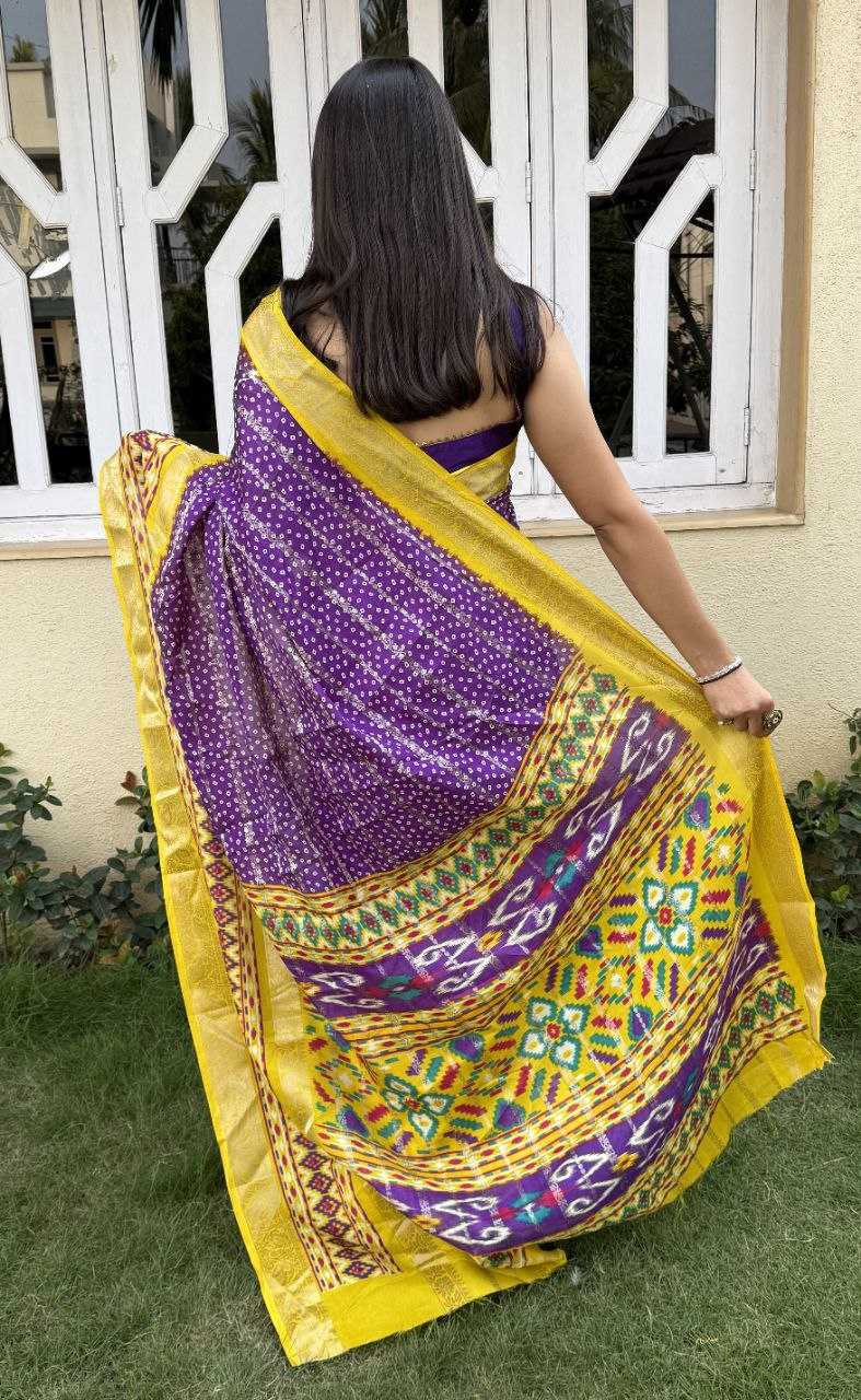 YNF COTTON SILK KESH117 RWC54 SILK SAREES WHOLESALE COTTON SILK UNIFORM BANDHANI SAREES MANUFACTURER - Deevit International