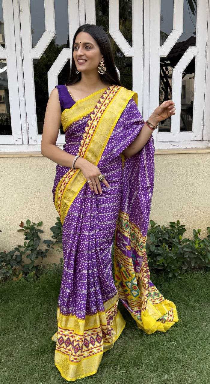 YNF COTTON SILK KESH117 RWC54 SILK SAREES WHOLESALE COTTON SILK UNIFORM BANDHANI SAREES MANUFACTURER - Deevit International