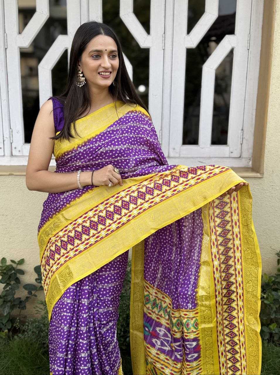 YNF COTTON SILK KESH117 RWC54 SILK SAREES WHOLESALE COTTON SILK UNIFORM BANDHANI SAREES MANUFACTURER - Deevit International