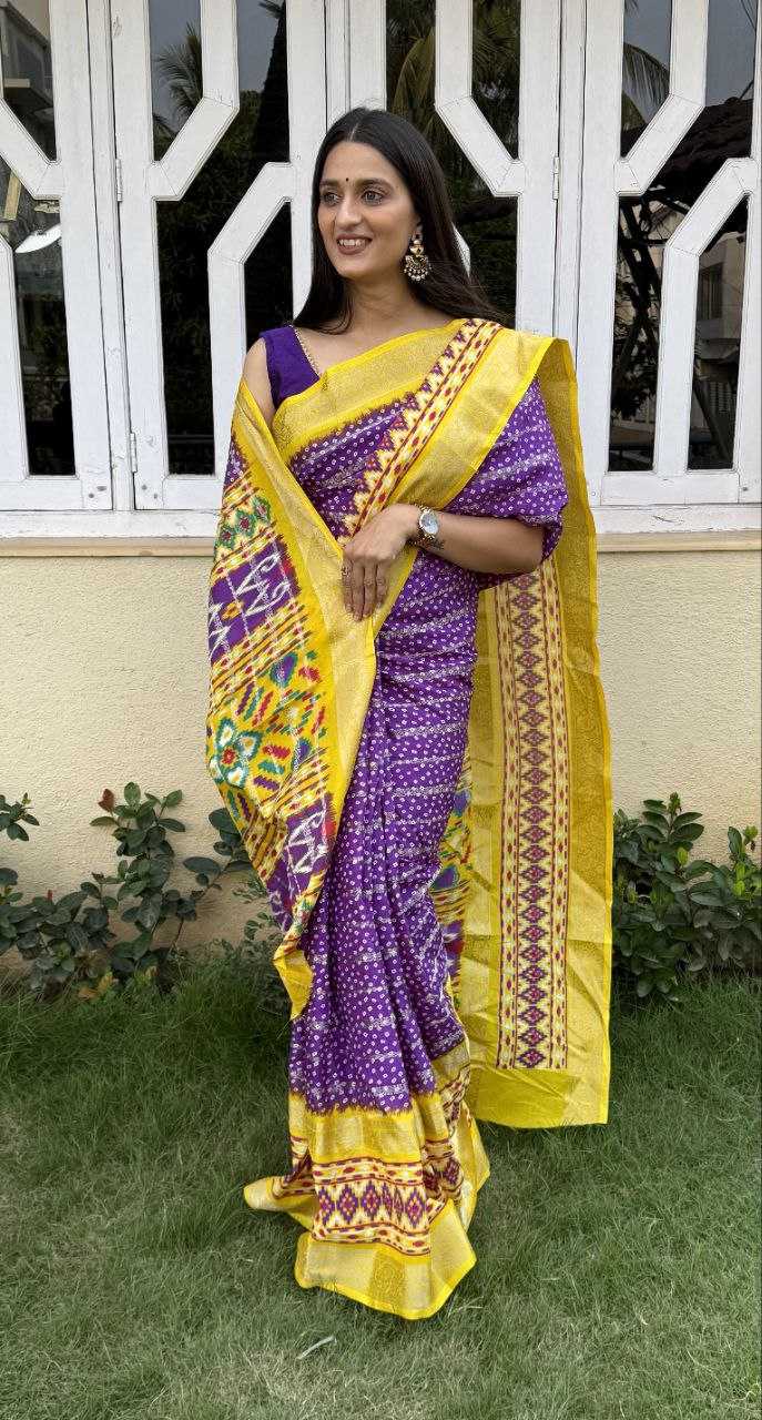 YNF COTTON SILK KESH117 RWC54 SILK SAREES WHOLESALE COTTON SILK UNIFORM BANDHANI SAREES MANUFACTURER - Deevit International