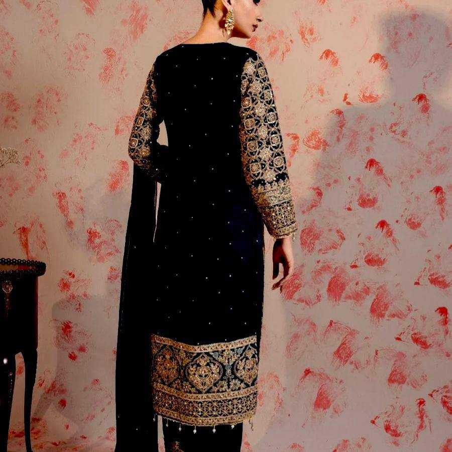 YNF FAUX GEORGETTE RIN169 5782 SUITS & DRESSES WHOLESALE EMBROIDERY PAKISTANI LADIES GEORGETTE SUITS MANUFACTURER - Deevit International