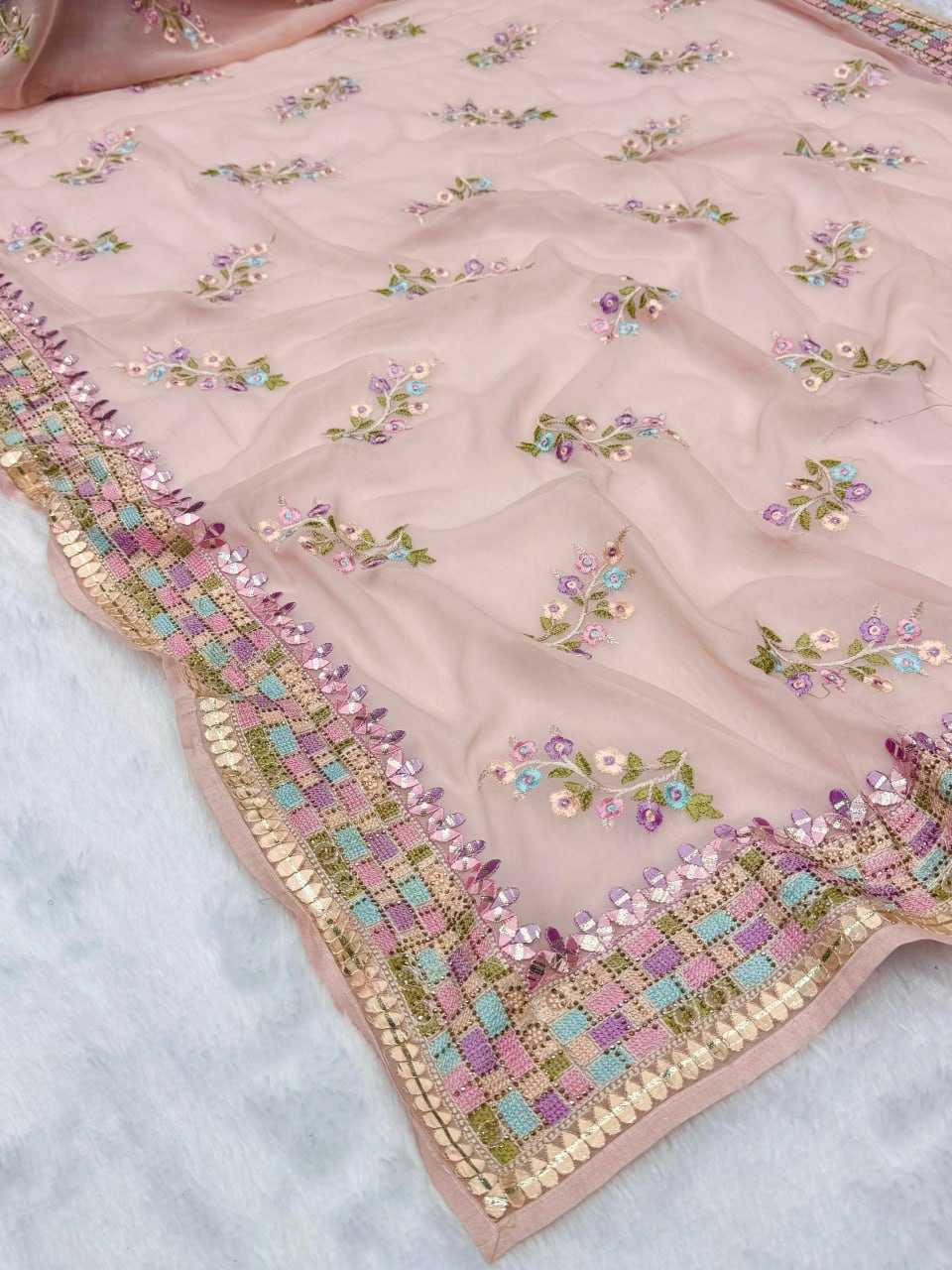 YNF GEORGETTE KESH114 RSRM05 SAREES WHOLESALE GEORGETTE PARTY WEAR DESIGNER FANCY SAREES MANUFACTURER - Deevit International