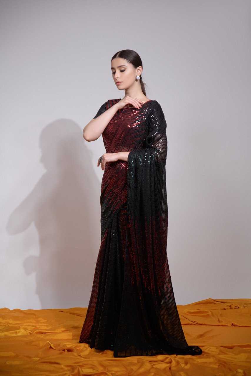 YNF GEORGETTE RIN151 524 SAREES WHOLESALE GEORGETTE PARTY WEAR DESIGNER TRADITIONAL FANCY SAREES MANUFACTURER - Deevit International