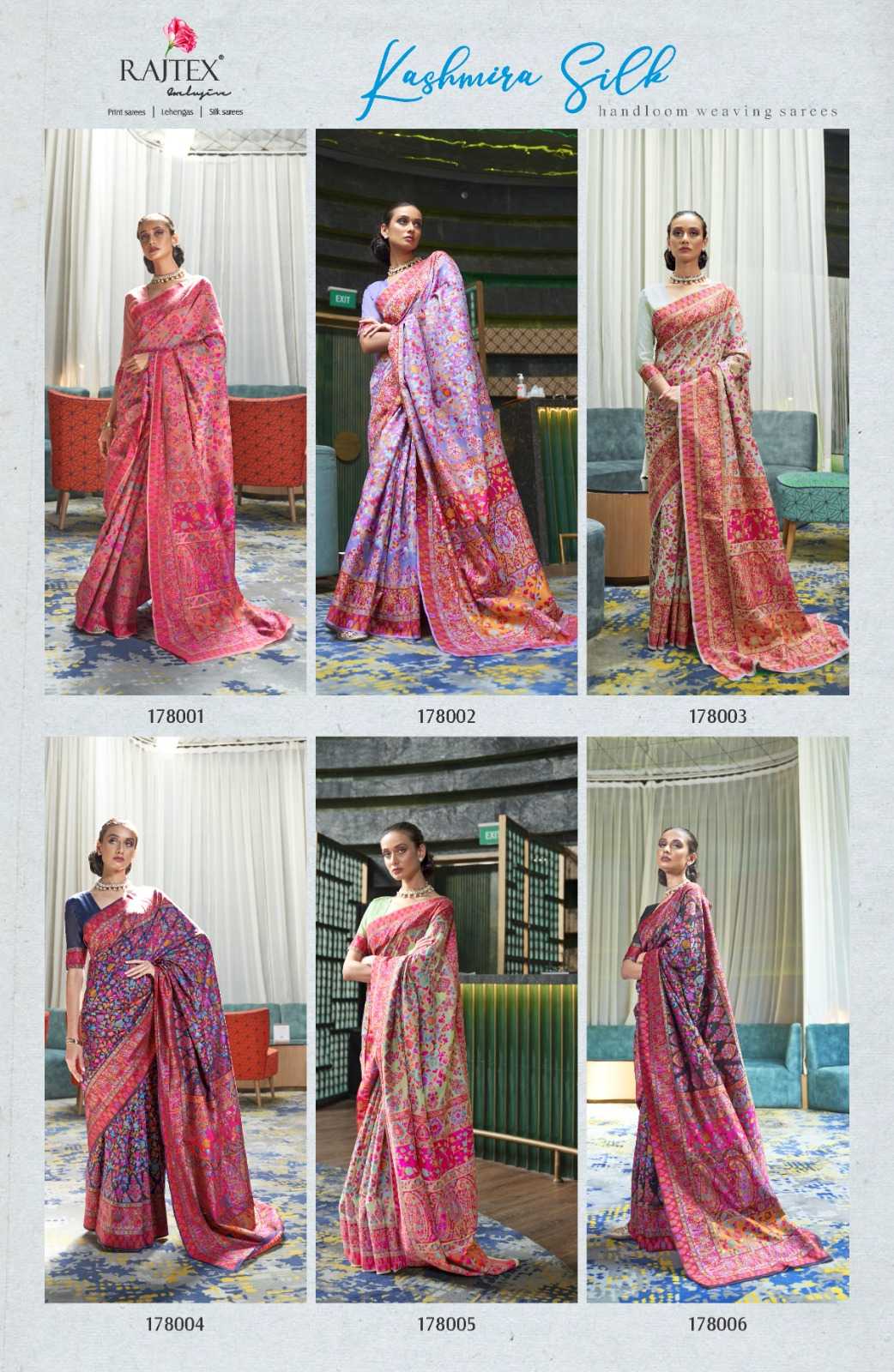 YNF HANDLOOM SILK RAJ TEX KESH235 178000 SERIES CLOTHING BRANDS WHOLESALE SAREES MANUFACTURER - Deevit International