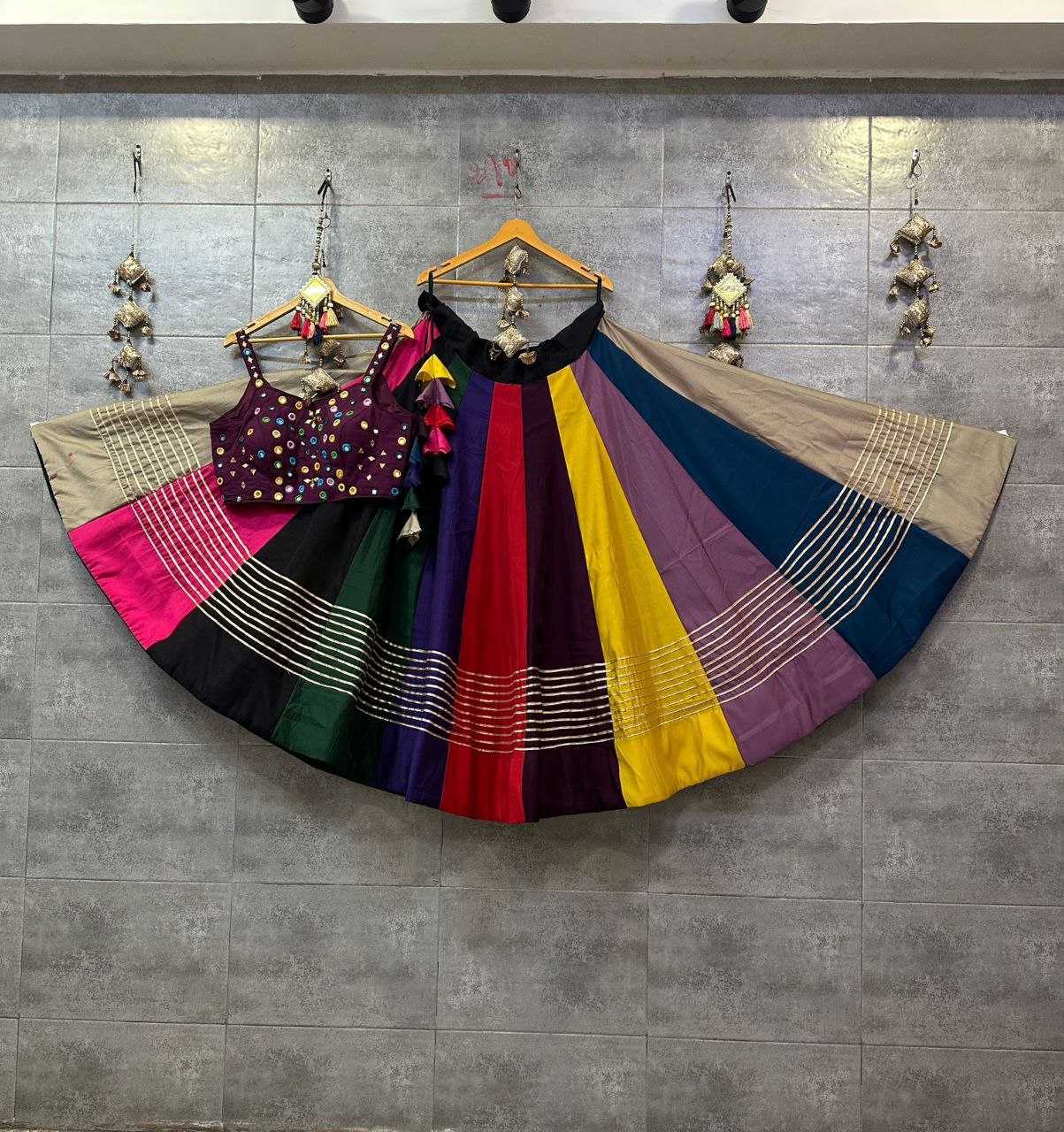 YNF HEAVY ROMAN SILK KESH179 AHB115 LEHENGAS WHOLESALE SILK TRADITIONAL CHANIYA CHOLI LEHENGAS MANUFACTURER - Deevit International