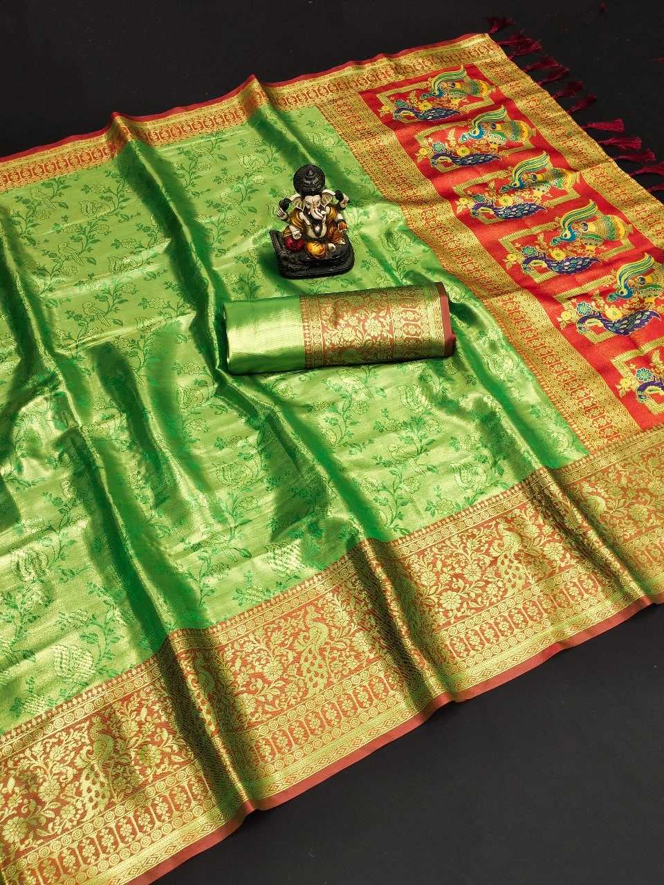 YNF KANJIVARAM SILK RIN144 ROWDY SAREES WHOLESALE TRADITIONAL SOFT SILK KANJIVARAM SAREES MANUFACTURER - Deevit International