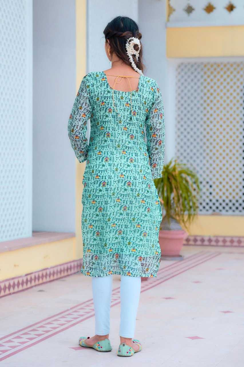 YNF KOTA CHEX KESH243 1036 KURTIS WHOLESALE PRINTED FULL SLEEVE LADIES KURTIS MANUFACTURER - Deevit International