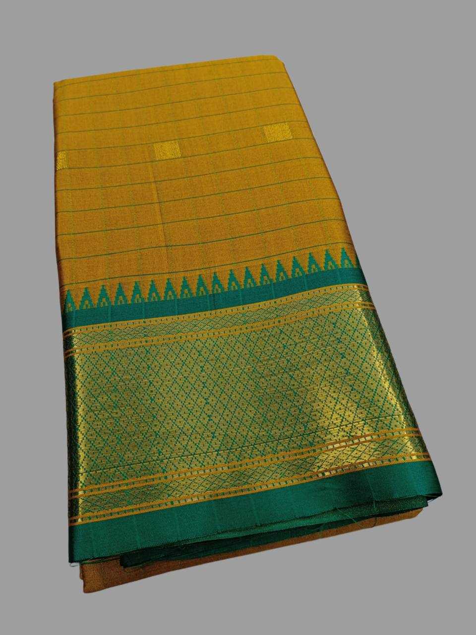 YNF LICHI SILK KESH245 RNF16 SAREES WHOLESALE JACQUARD ZARI BORDER COTTON SILK SAREES MANUFACTURER - Deevit International