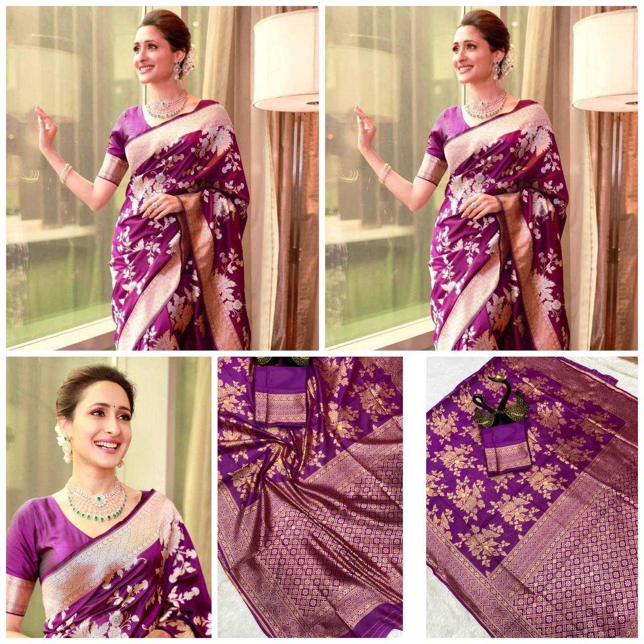 YNF LICHI SILK RIN179 781 SILK SAREES WHOLESALE BANARASI SILK ZARI BORDER SILK SAREE FOR WEDDING PRAGYA JAISWAL SAREES MANUFACTURER - Deevit International