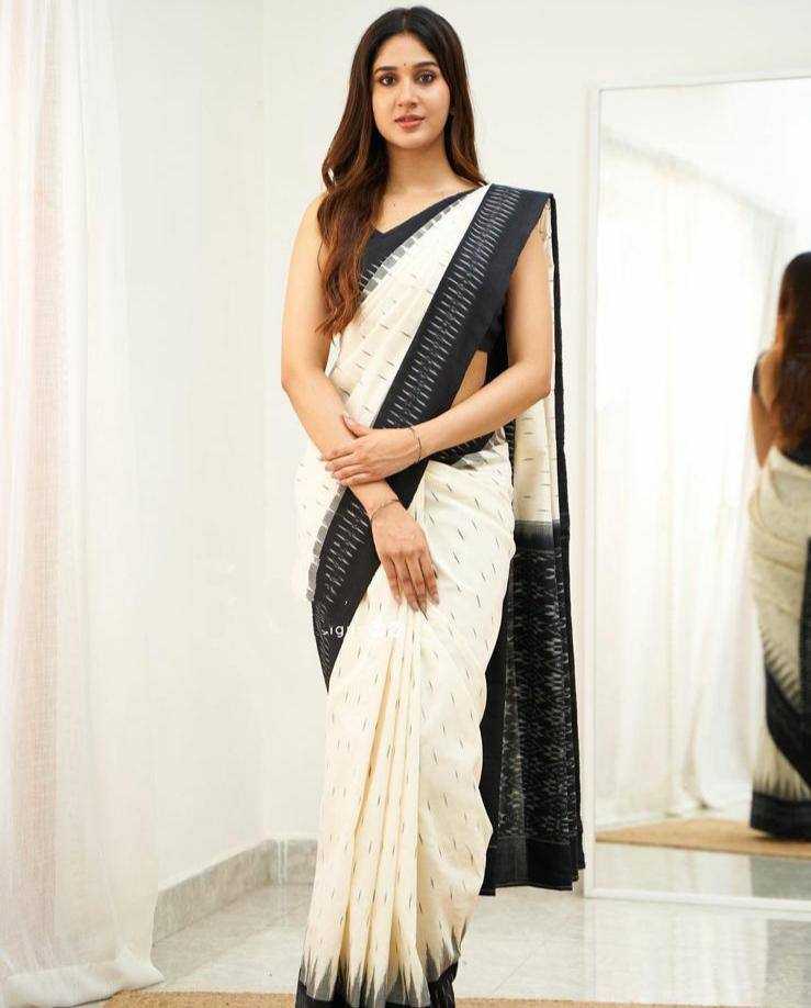 YNF LINEN KESH223 255 SAREES WHOLESALE OFFICE WEAR COTTON PRINTED LINEN SAREES MANUFACTURER - Deevit International