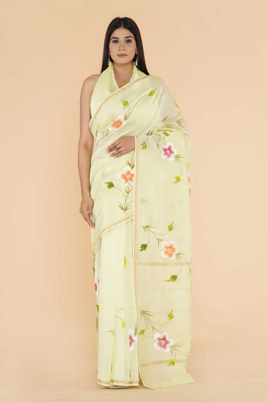 YNF ORGANZA RIN145 ARPITA-2 SAREES WHOLESALE ORGANZA LADIES PRINTED SAREES MANUFACTURER - Deevit International