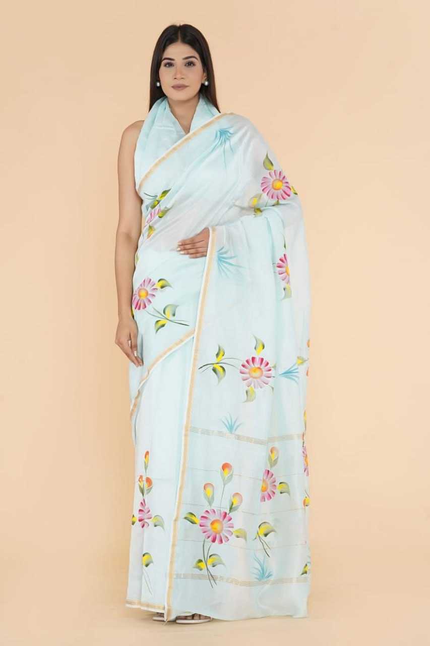 YNF ORGANZA RIN145 ARPITA SAREES WHOLESALE ORGANZA LADIES PRINTED SAREES MANUFACTURER - Deevit International