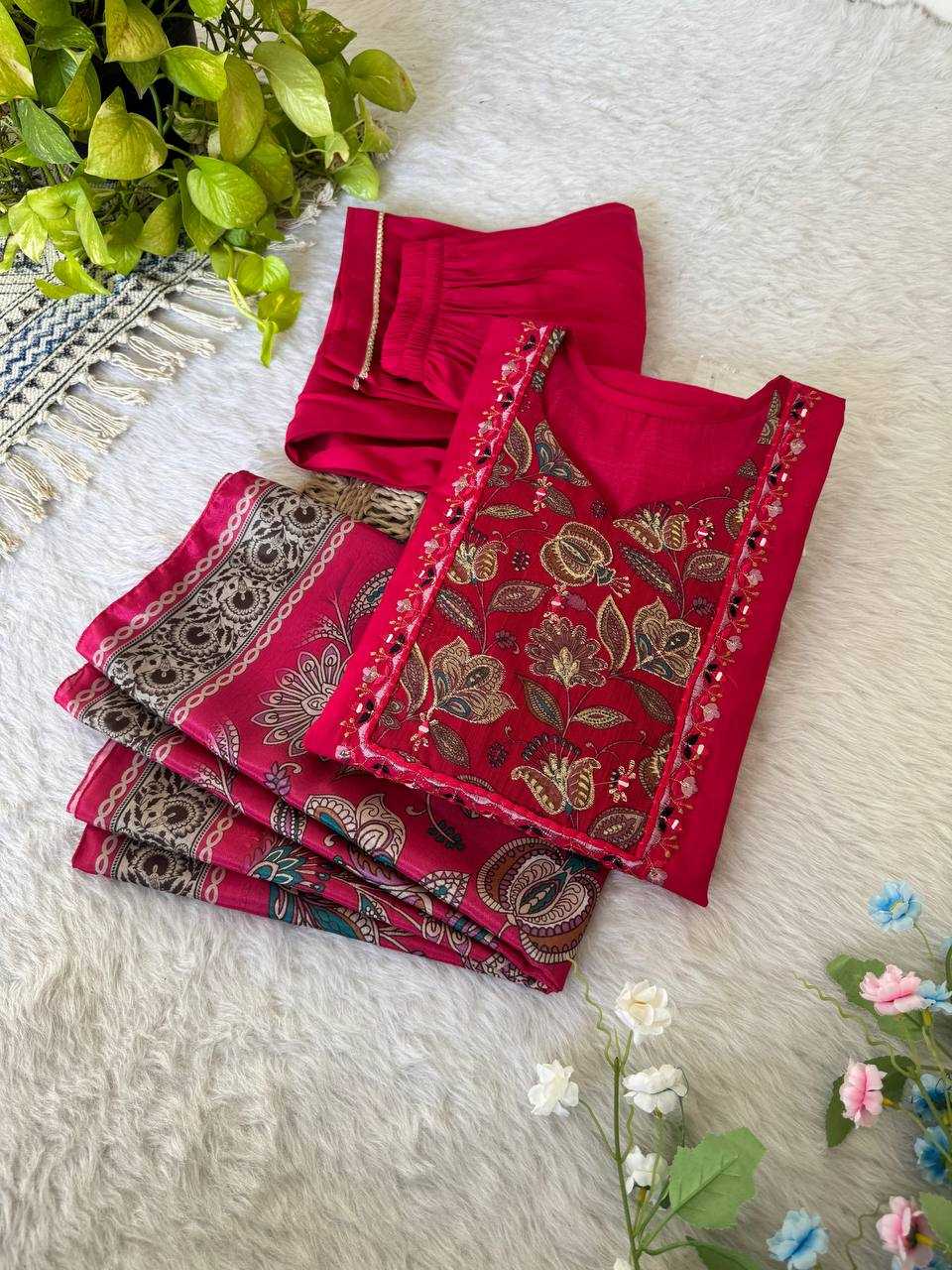 YNF PRMIUM ROMAN SILK KESH240 411 SUITS & DRESSES WHOLESALE LADIES WEDDING SILK PINK SALWAR SUITS MANUFACTURE - Deevit International