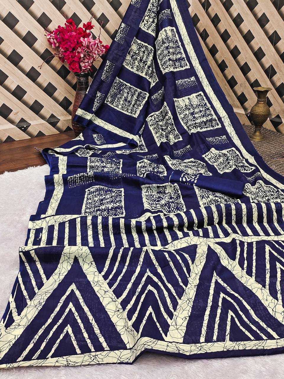 YNF PURE COTTON KESH244 610 SAREES WHOLESALE LADIES COTTON BATIK SAREES MANUFACTURER - Deevit International