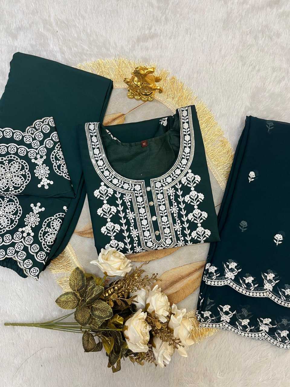 YNF ROMAN SILK KESH247 7013 SUITS & DRESSES WHOLESALE EMBROPIDERY PAKISTANI LADIES SUITS MANUFACTURE - Deevit International