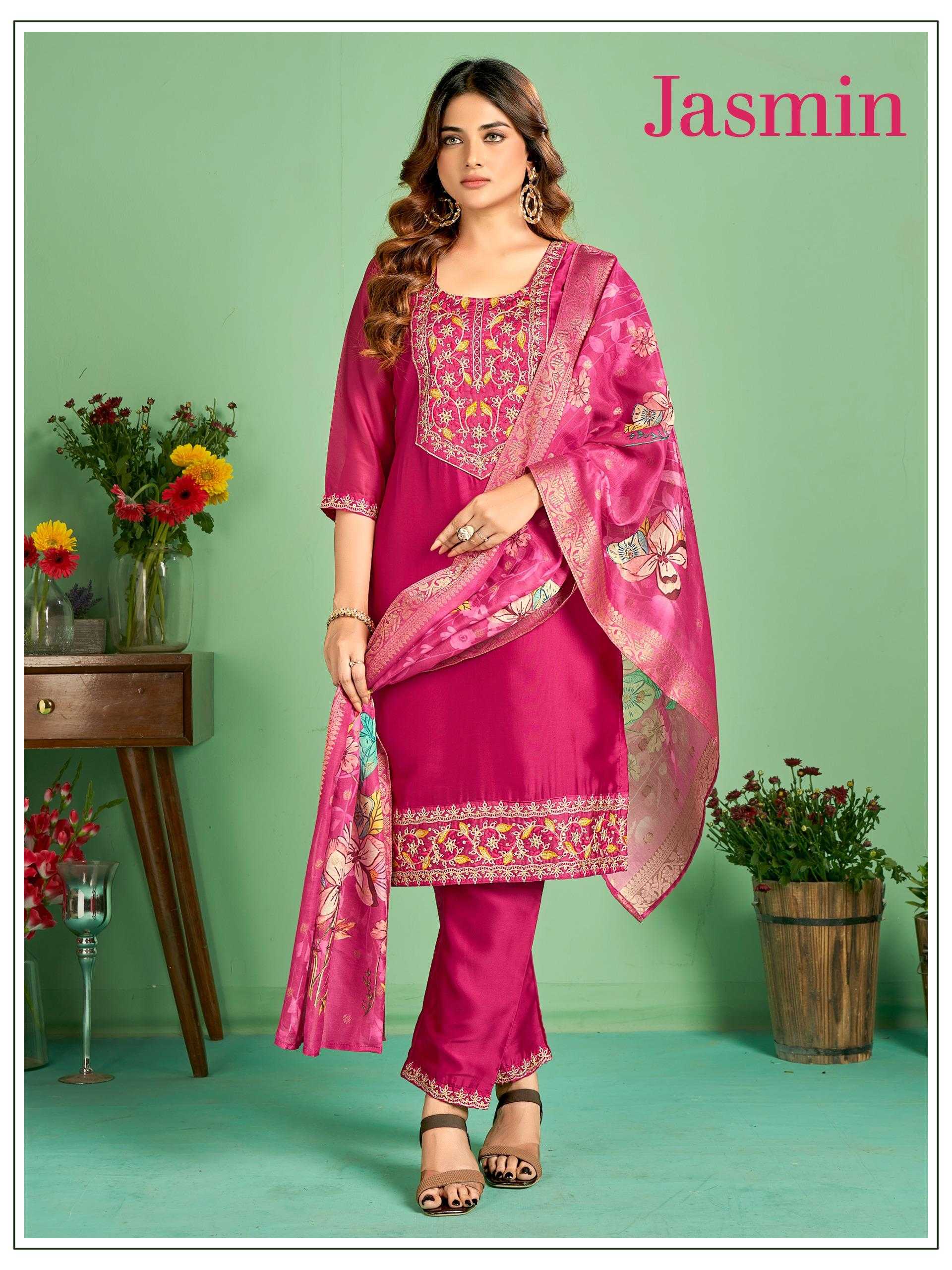 YNF SILK JASMIN KESH234 DSF05 CLOTHING BRANDS WHOLESALE SUIT MANUFACTURER - Deevit International