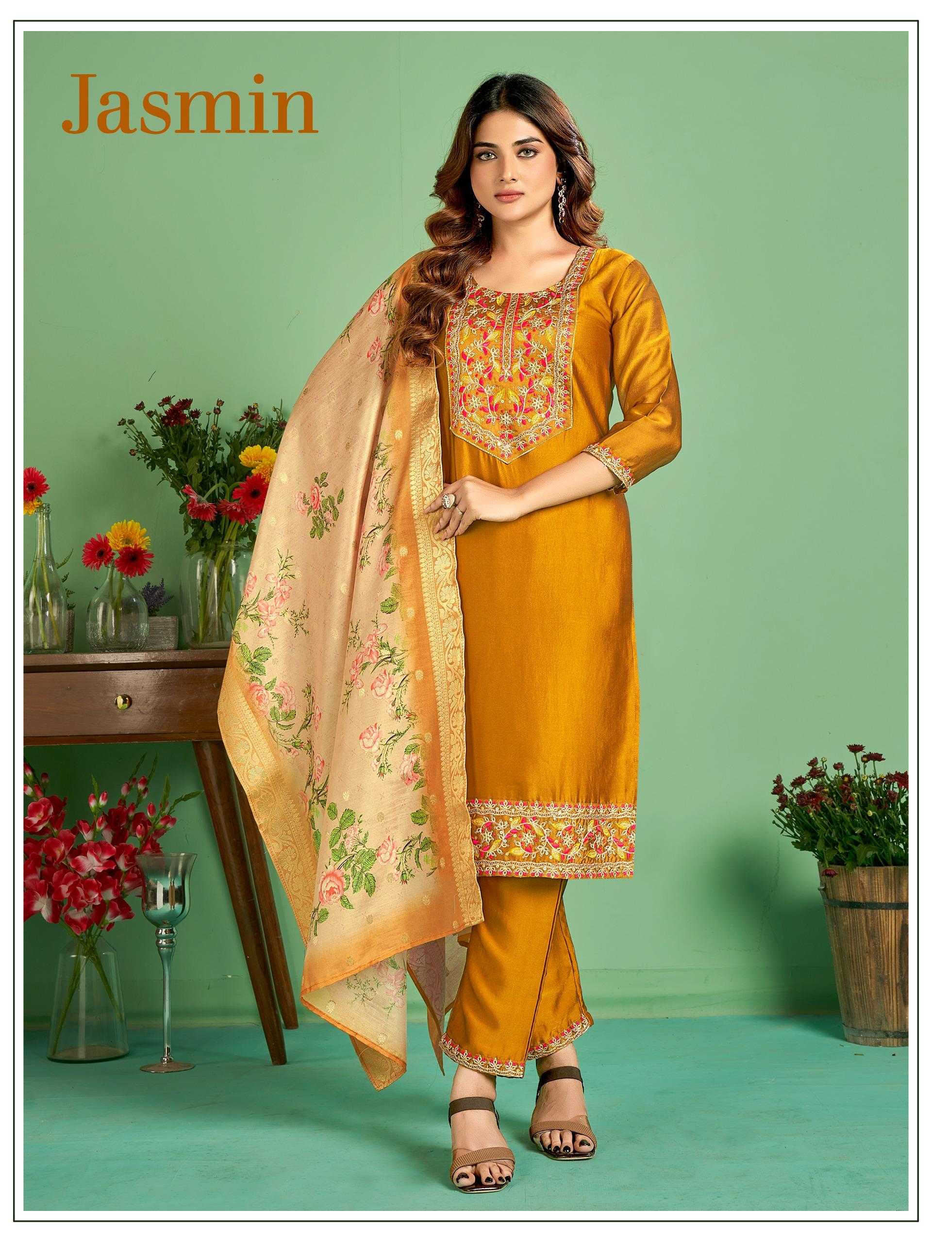 YNF SILK JASMIN KESH234 DSF05 CLOTHING BRANDS WHOLESALE SUIT MANUFACTURER - Deevit International