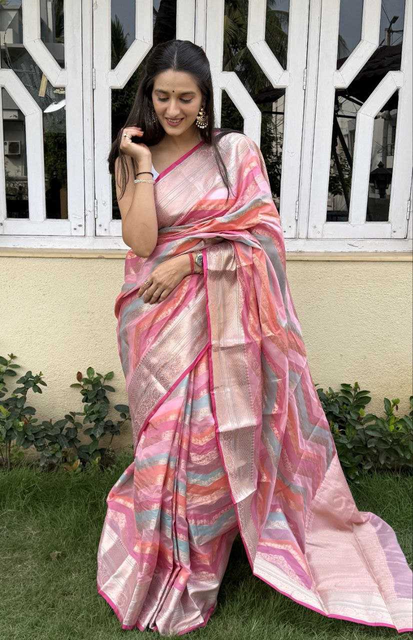 YNF SILK KESH117 RWC48 SAREES WHOLESALE SILK ZARI BORDER LEHERIYA WEDDING OUTFITS SAREES MANUFACTURER - Deevit International